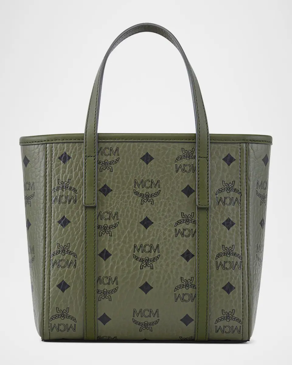 MCM Toni Mini Visetos Shopper Top-Handle Bag | Thumbnail 2