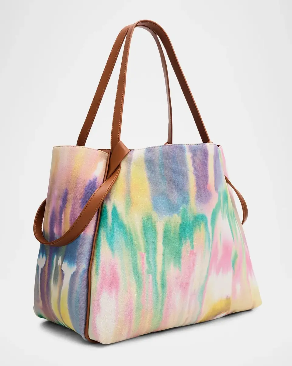 Christian Louboutin Bettina Large Tie-Dye Canvas Tote Bag | Thumbnail 3 Christian Louboutin Bettina Large Tie-Dye Canvas Tote Bag | Thumbnail 3