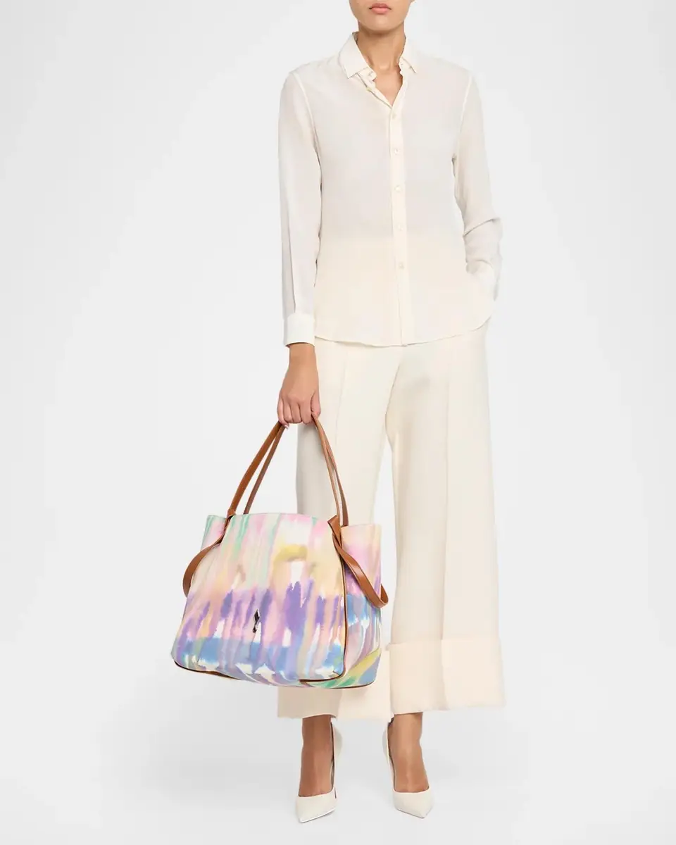 Christian Louboutin Bettina Large Tie-Dye Canvas Tote Bag | Thumbnail 5 Christian Louboutin Bettina Large Tie-Dye Canvas Tote Bag | Thumbnail 5