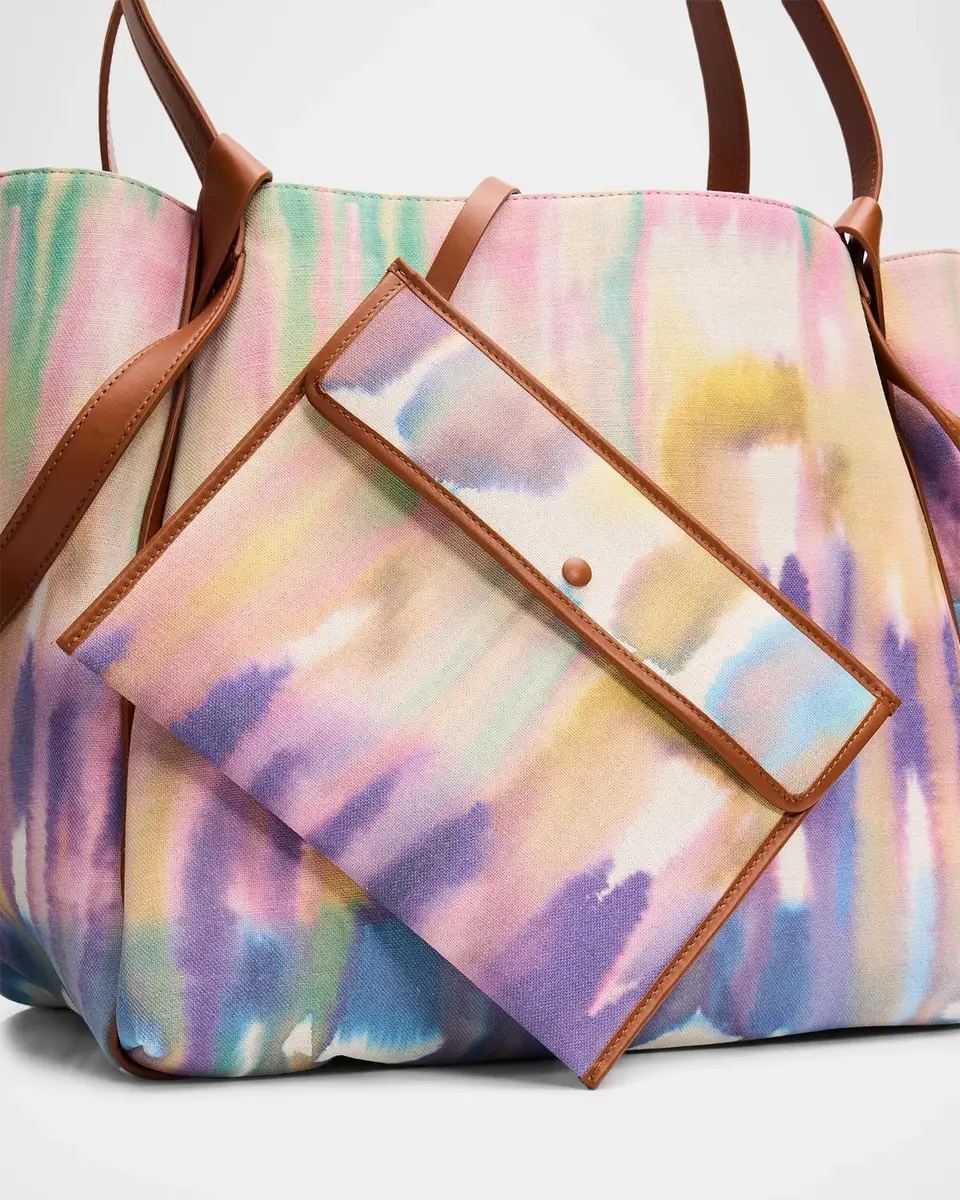Christian Louboutin Bettina Large Tie-Dye Canvas Tote Bag | Thumbnail 6 Christian Louboutin Bettina Large Tie-Dye Canvas Tote Bag | Thumbnail 6