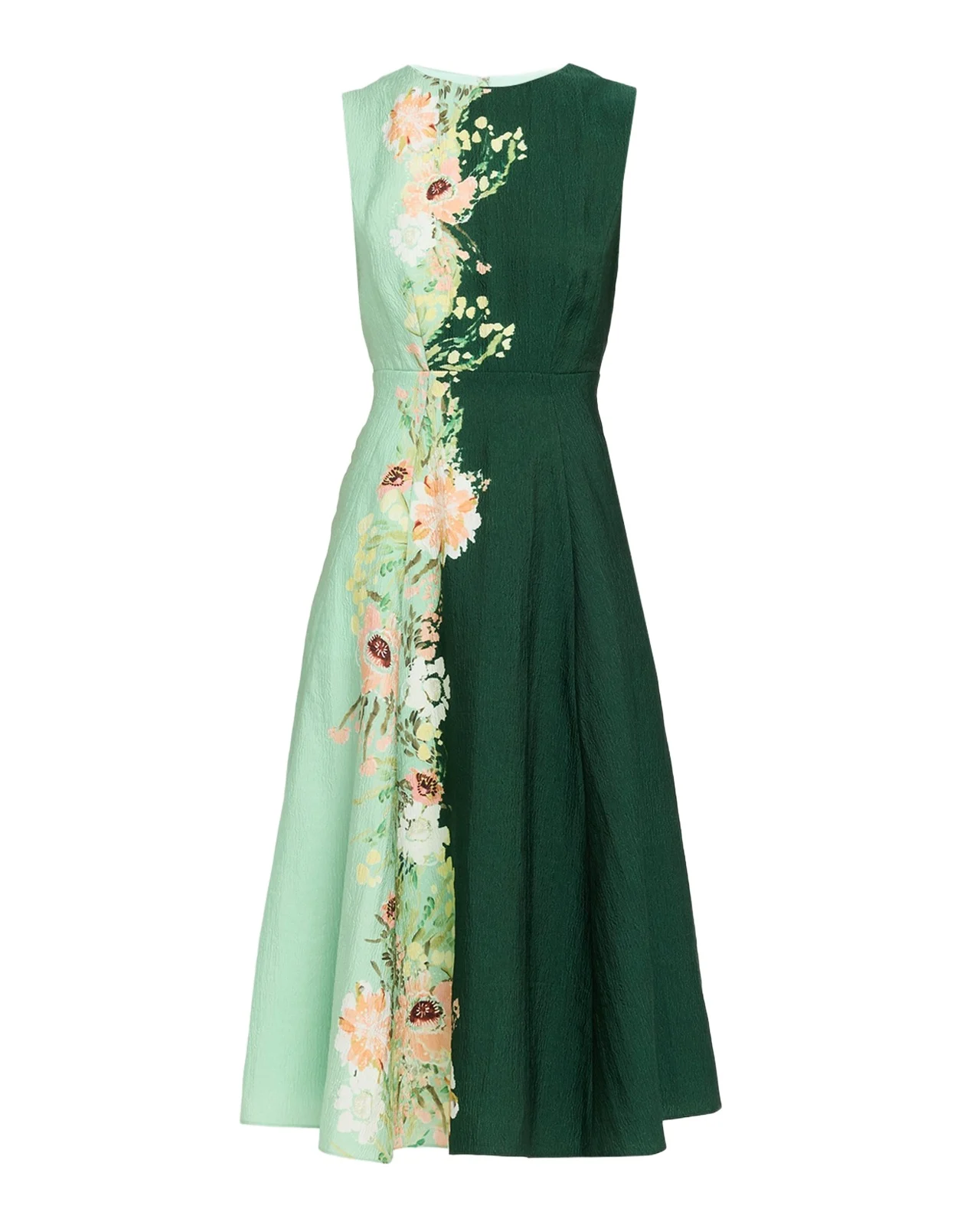 Flora Sleeveless A-Line Midi Dress Flora Sleeveless A-Line Midi Dress