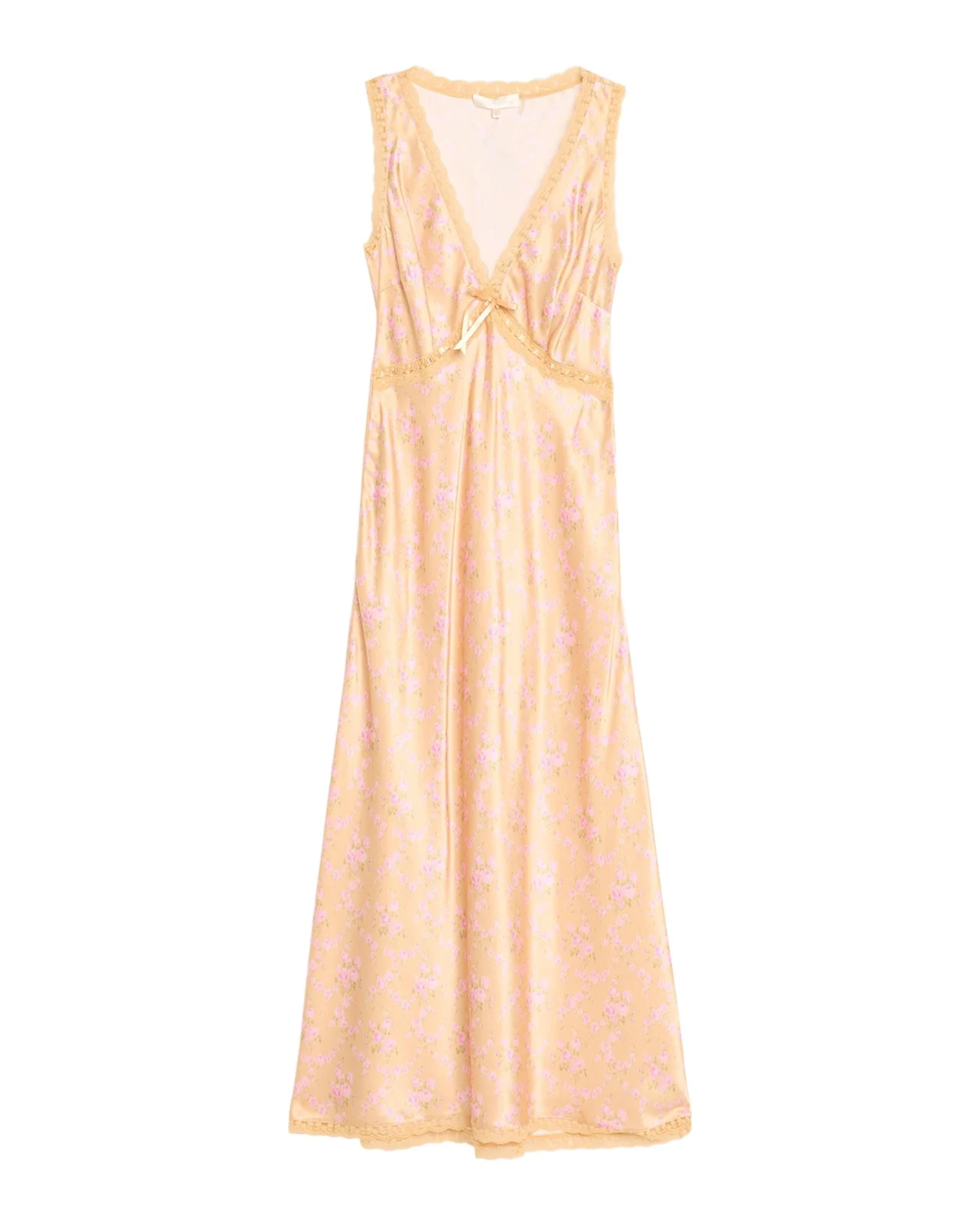 Nirelle Floral Satin Midi Dress