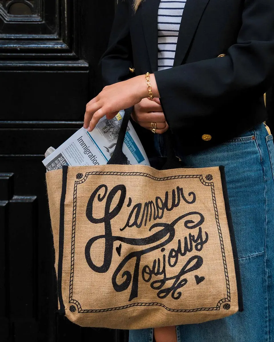 Juliska L 'Amour Toujours Tote Bag | Thumbnail 2 Juliska L 'Amour Toujours Tote Bag | Thumbnail 2