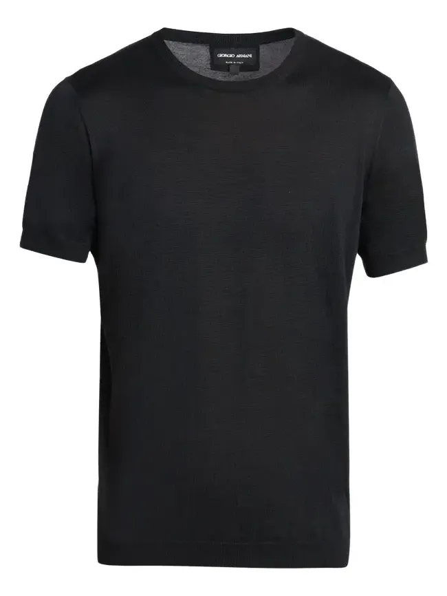 Men's Silk-Cotton Crewneck T-Shirt