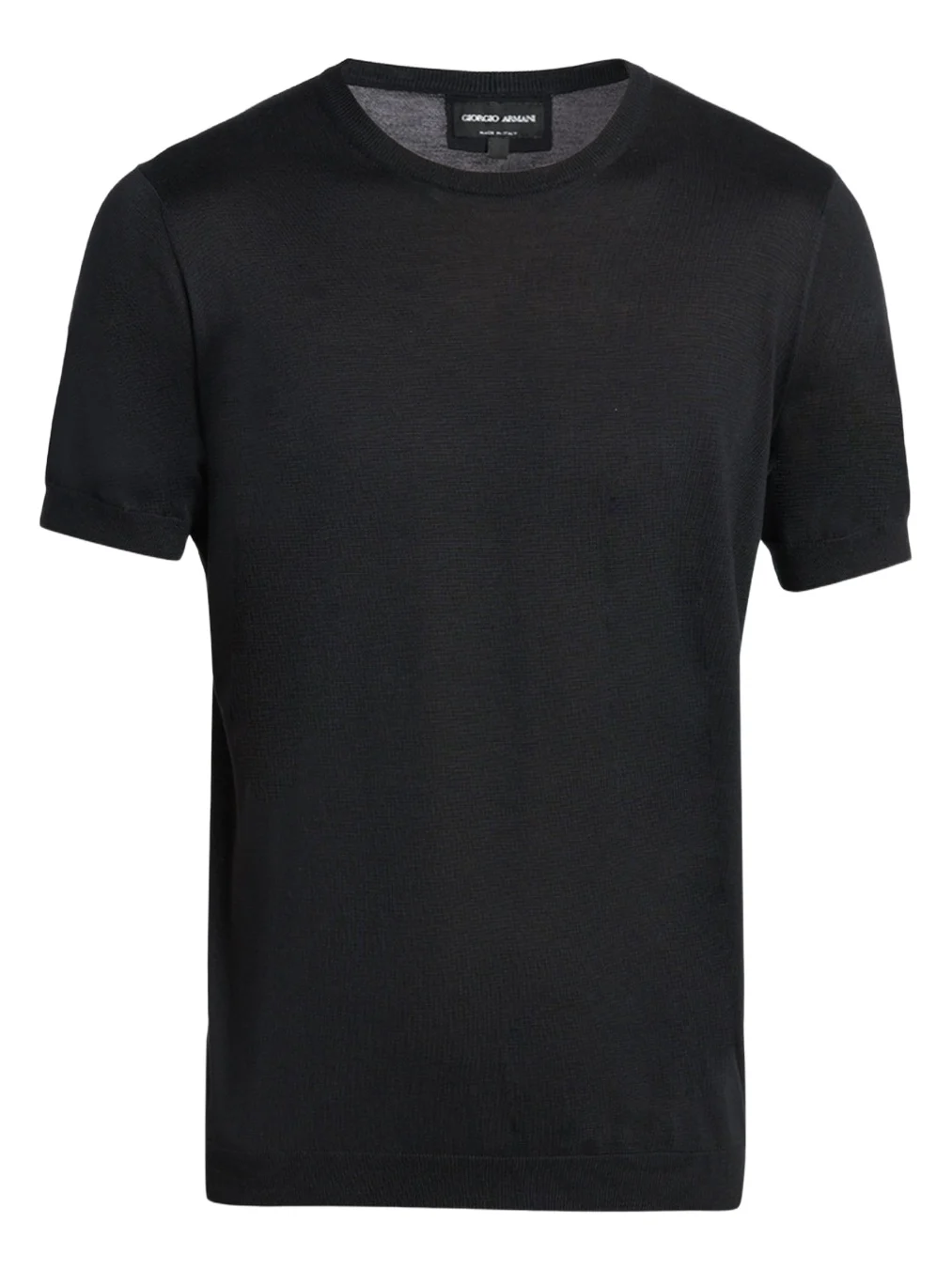Giorgio Armani Men's Silk-Cotton Crewneck T-Shirt