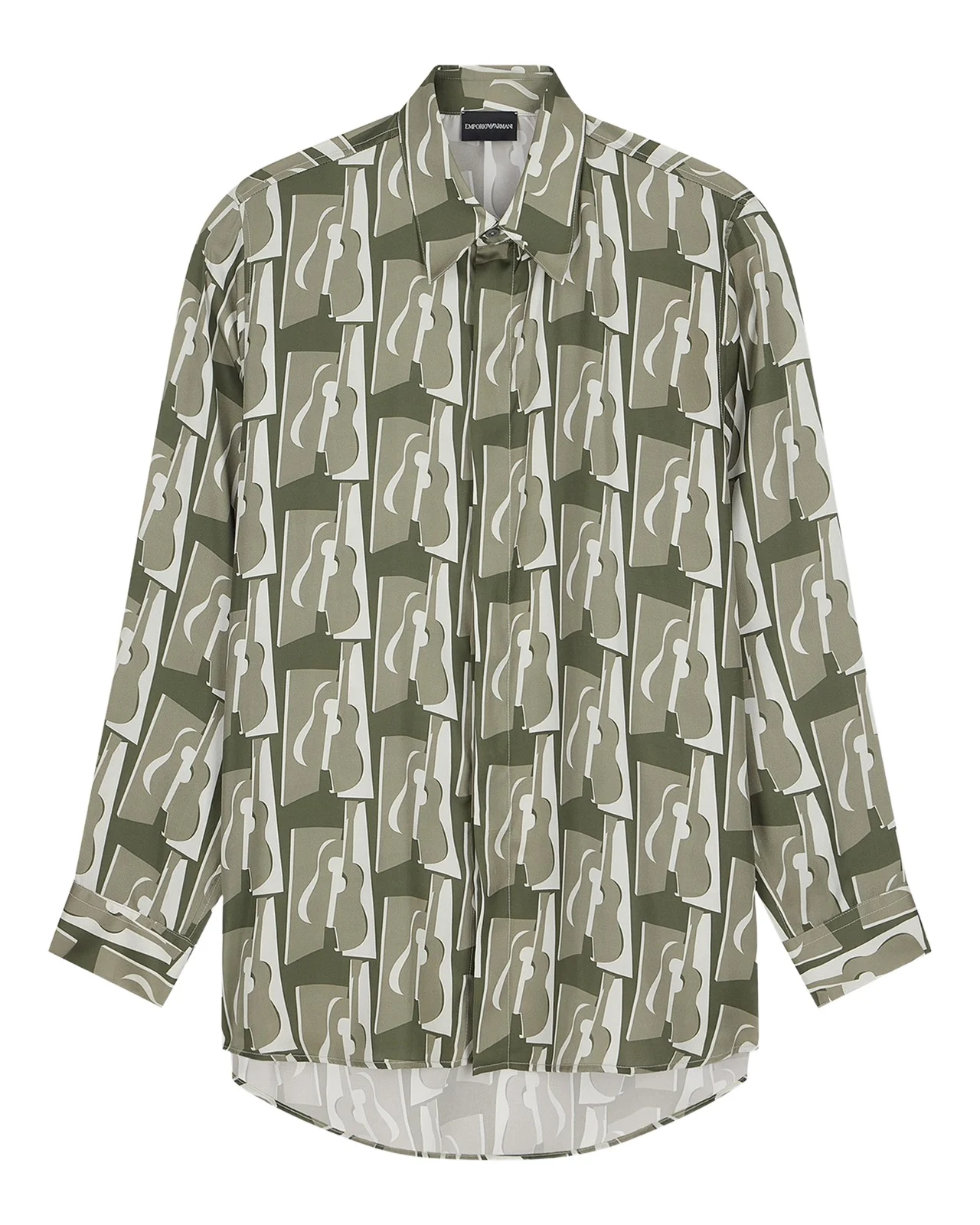 Emporio Armani Men's Abstract-Print Sport Shirt