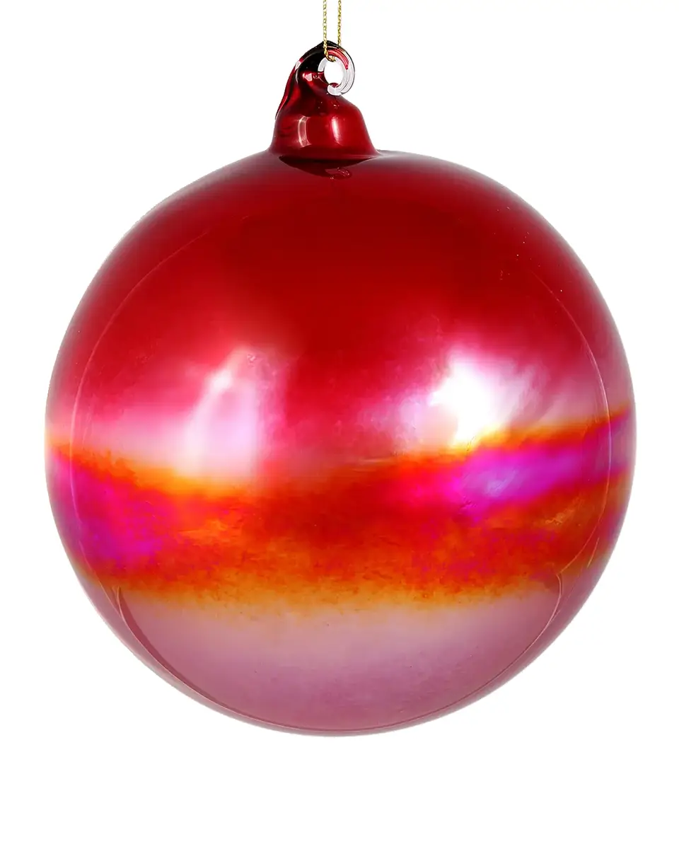 Winward Home x Jim Marvin 5.9" Bottle Glass Ball Christmas Ornament | Thumbnail 2 Winward Home x Jim Marvin 5.9" Bottle Glass Ball Christmas Ornament | Thumbnail 2