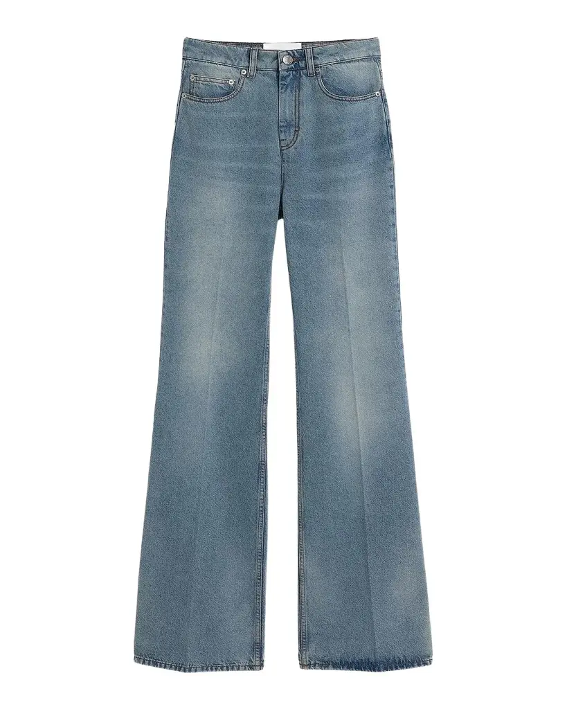 AMI PARIS Flare Fit Mid-Rise Jeans | Image 1 AMI PARIS Flare Fit Mid-Rise Jeans | Image 1