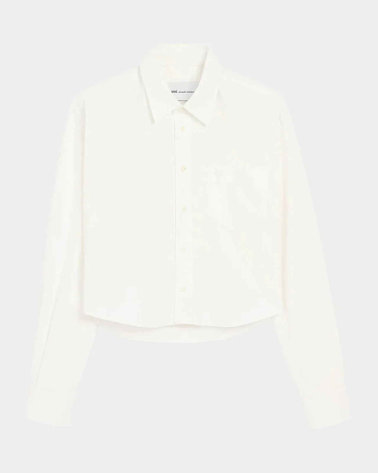 Embossed Ami De Coeur Cotton Shirt