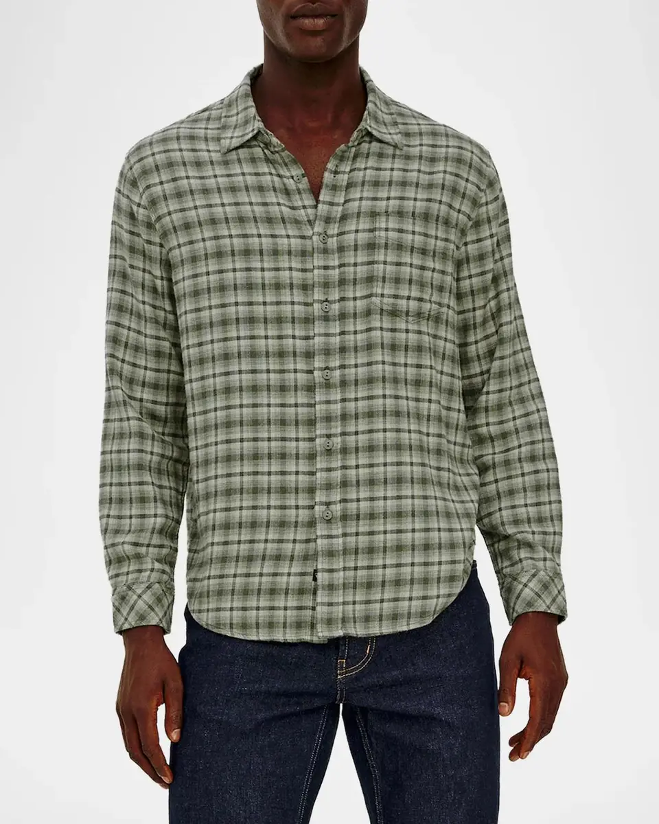 RAILS Men's Lennox Plaid Button-Down Shirt | Thumbnail 4