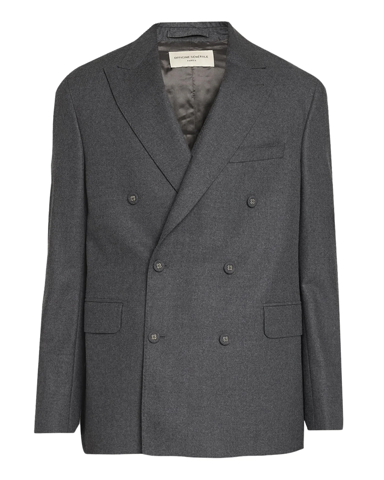 Men's Wool Double-Breasted Sport Coat Men's Wool Double-Breasted Sport Coat