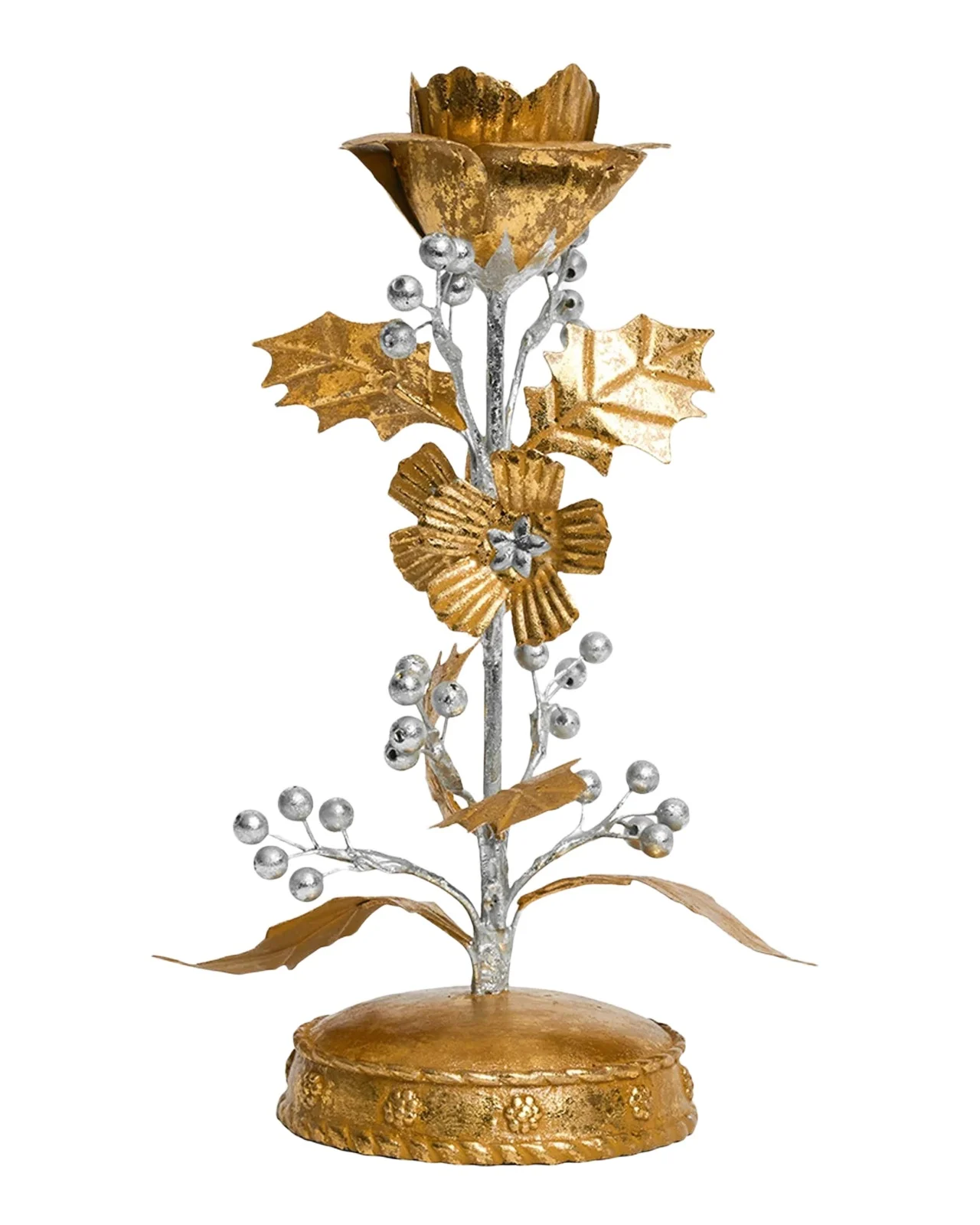 Juliska Forest Walk Holly 9" Candlestick
