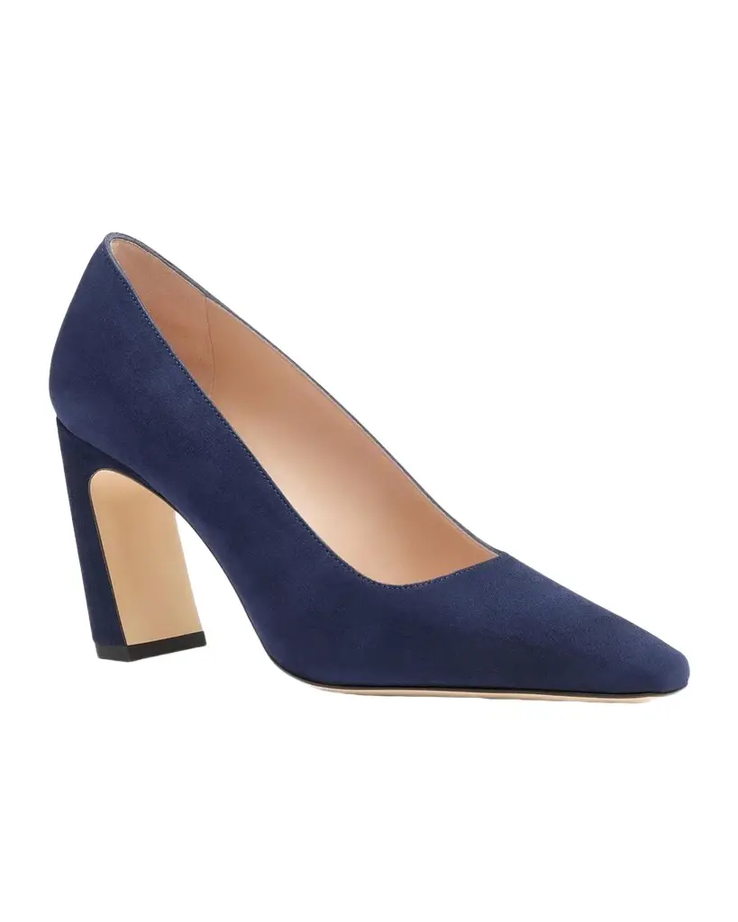 Stuart Weitzman 85mm Stassi Satin Pumps