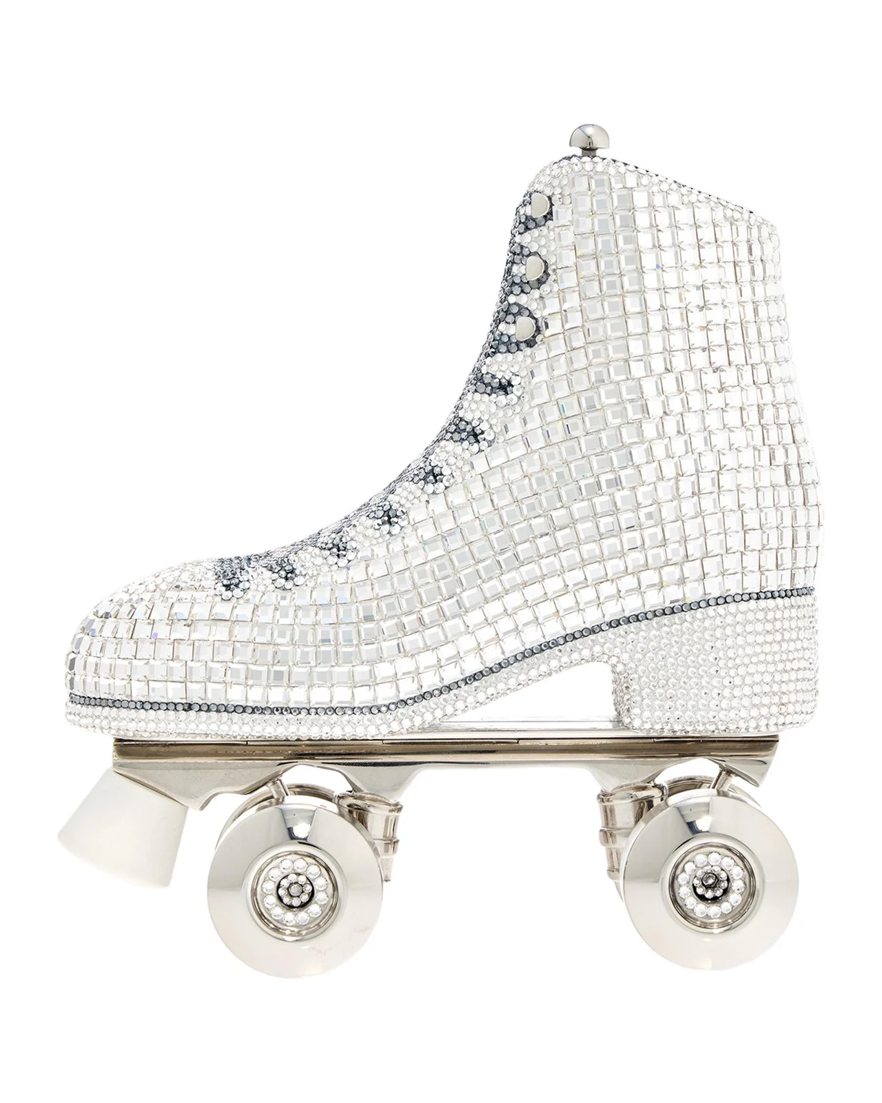 Judith Leiber Couture Roller Skate Rosie Crystal Clutch Bag