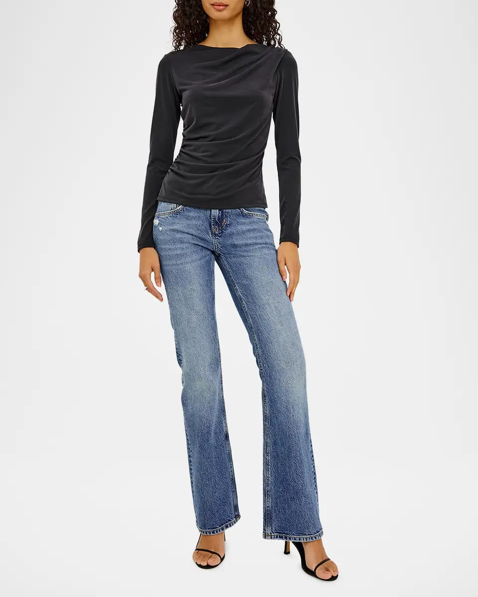 RAILS Issel Draped Jersey Top | Thumbnail 2 RAILS Issel Draped Jersey Top | Thumbnail 2