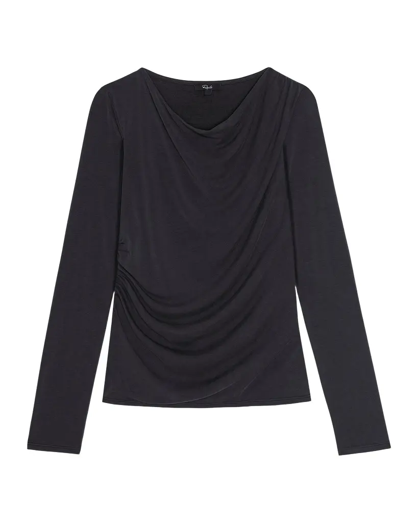 RAILS Issel Draped Jersey Top