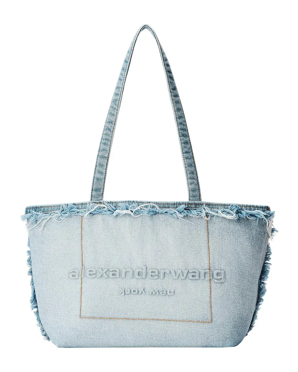 Alexander Wang Punch Medium Denim Tote Bag | Thumbnail 3