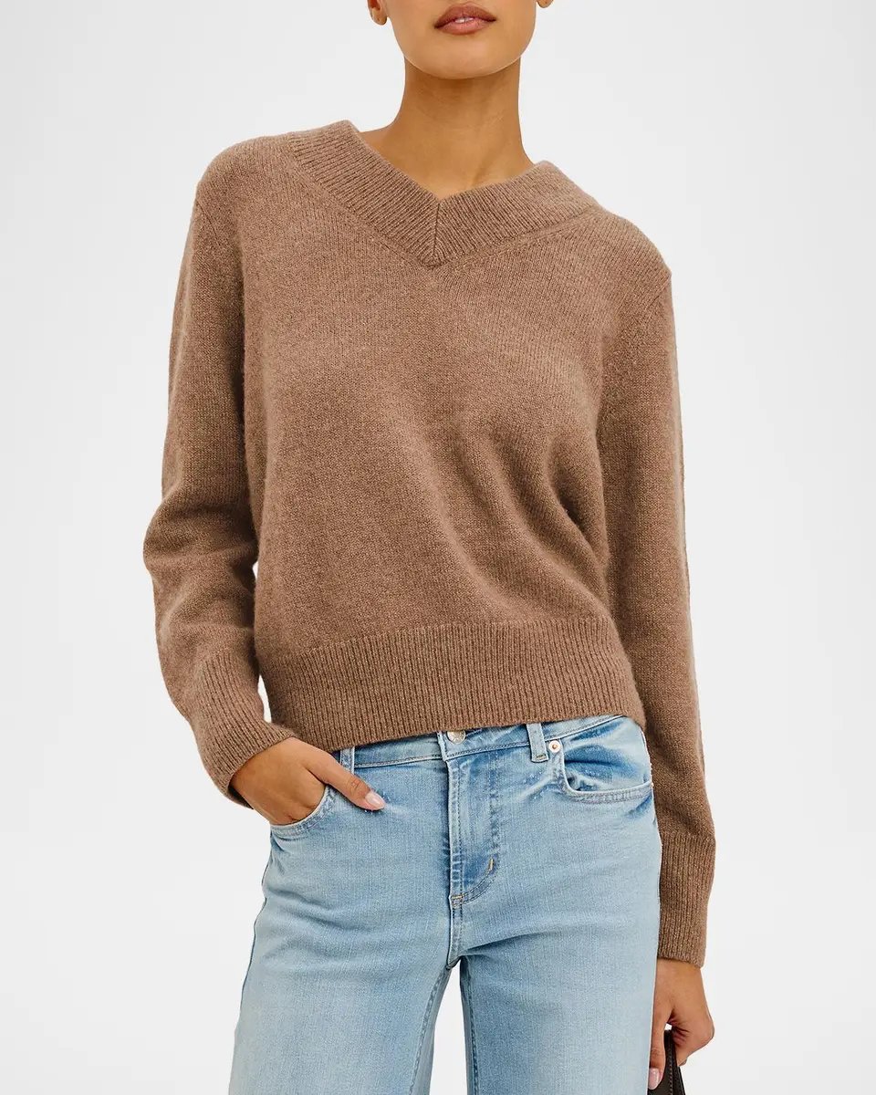 RAILS Lidya V-Neck Sweater | Thumbnail 4 RAILS Lidya V-Neck Sweater | Thumbnail 4