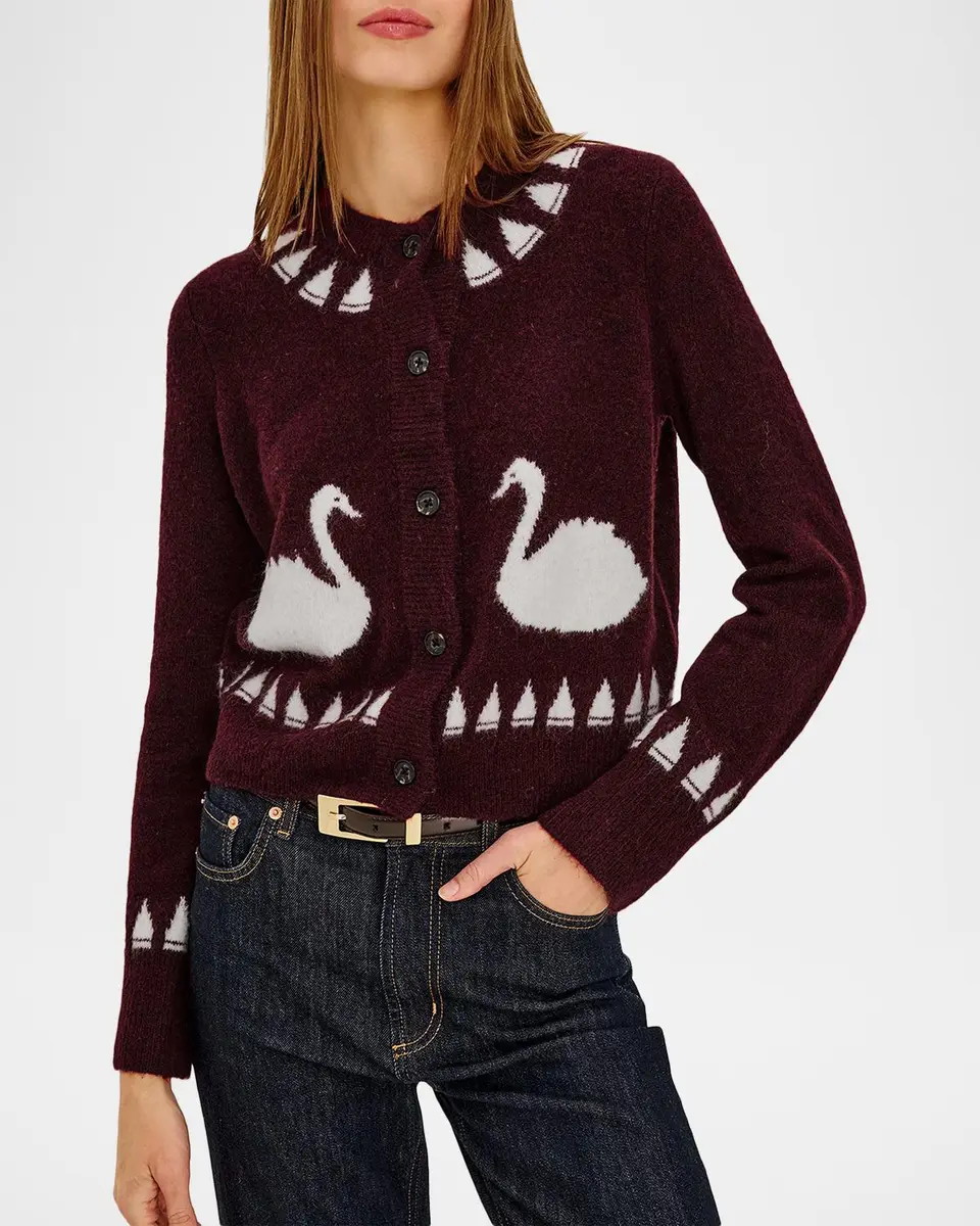 RAILS Millie Swans Wool-Blend Cardigan | Thumbnail 4 RAILS Millie Swans Wool-Blend Cardigan | Thumbnail 4