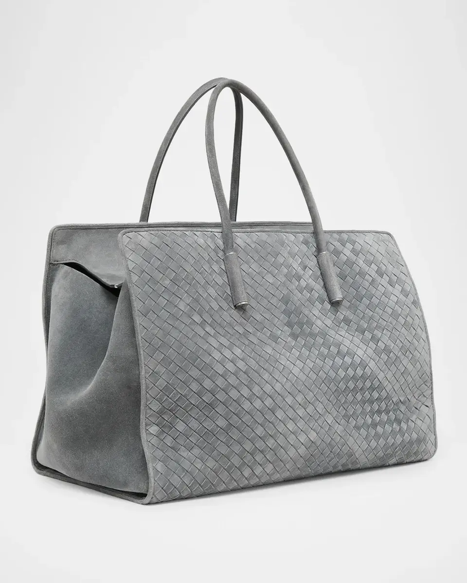 Bottega Veneta Barbara Large Suede Tote Bag | Thumbnail 2 Bottega Veneta Barbara Large Suede Tote Bag | Thumbnail 2