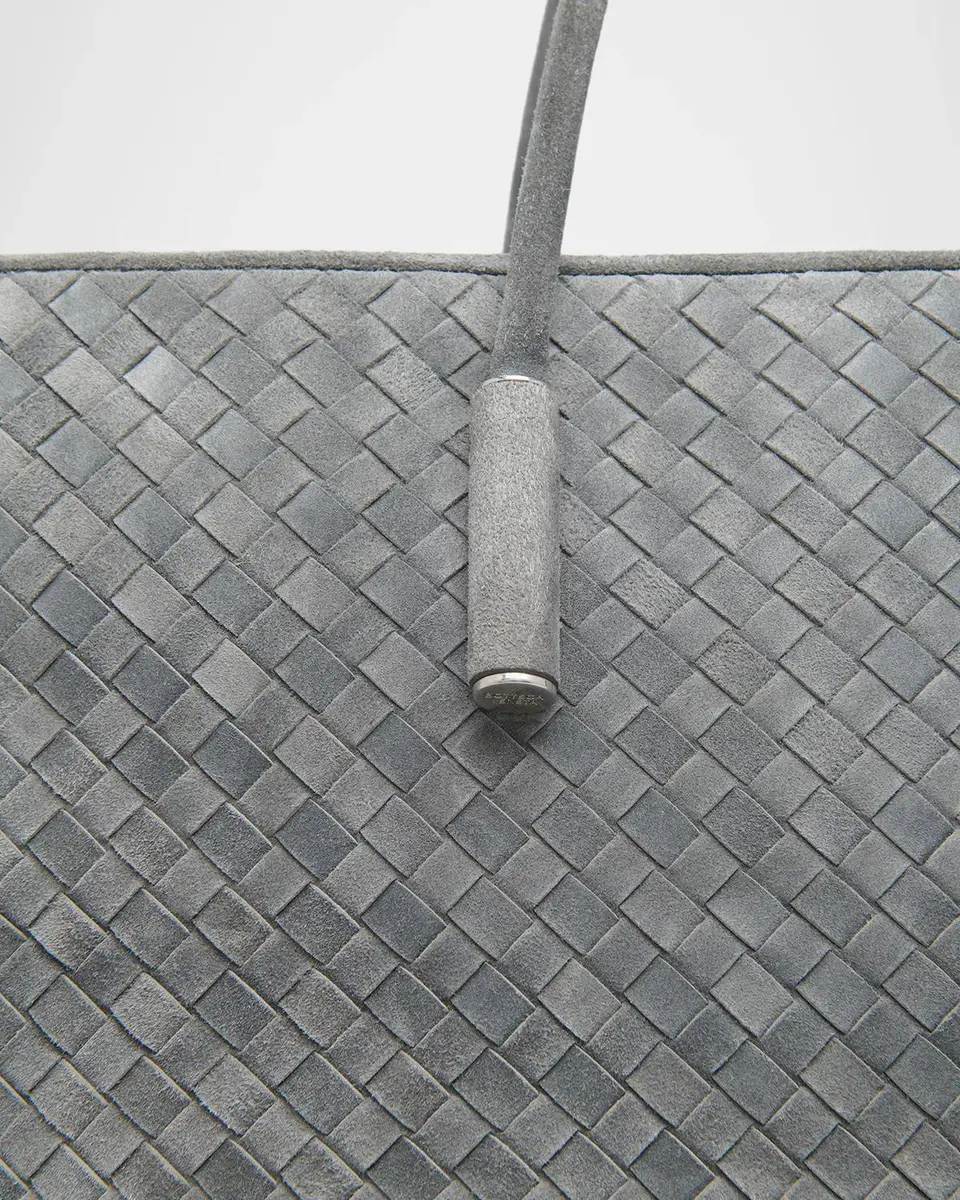 Bottega Veneta Barbara Large Suede Tote Bag | Thumbnail 4 Bottega Veneta Barbara Large Suede Tote Bag | Thumbnail 4