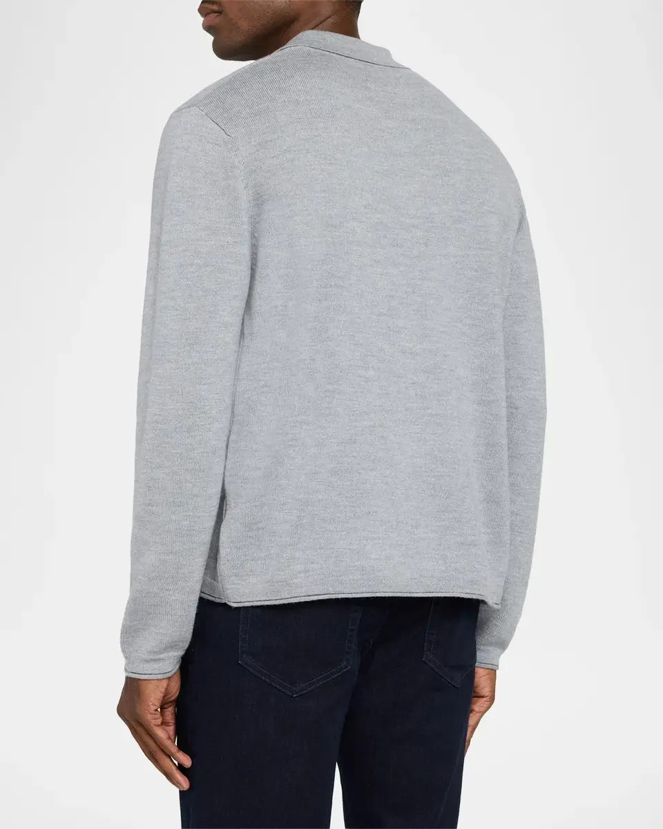 Joe's Jeans Men's Merino Wool Polo Sweater | Thumbnail 3 Joe's Jeans Men's Merino Wool Polo Sweater | Thumbnail 3