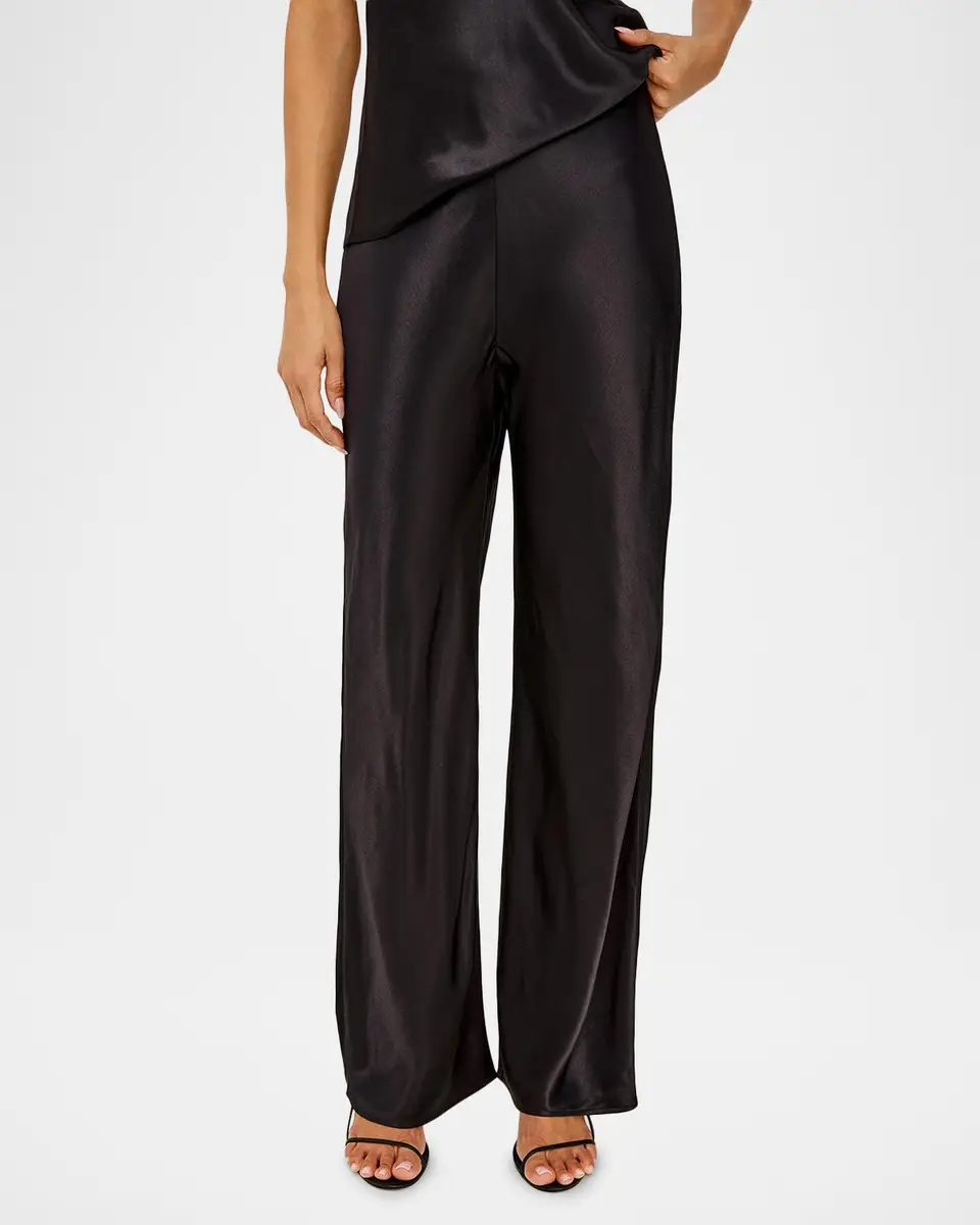 RAILS Silvi Satin High-Rise Pants | Thumbnail 4 RAILS Silvi Satin High-Rise Pants | Thumbnail 4