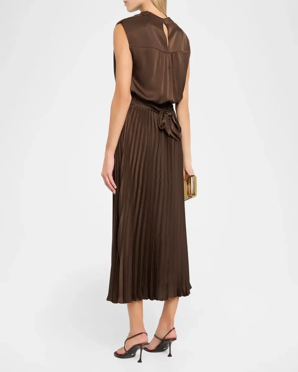 Ramy Brook Farah Satin Midi Dress | Thumbnail 3 Ramy Brook Farah Satin Midi Dress | Thumbnail 3