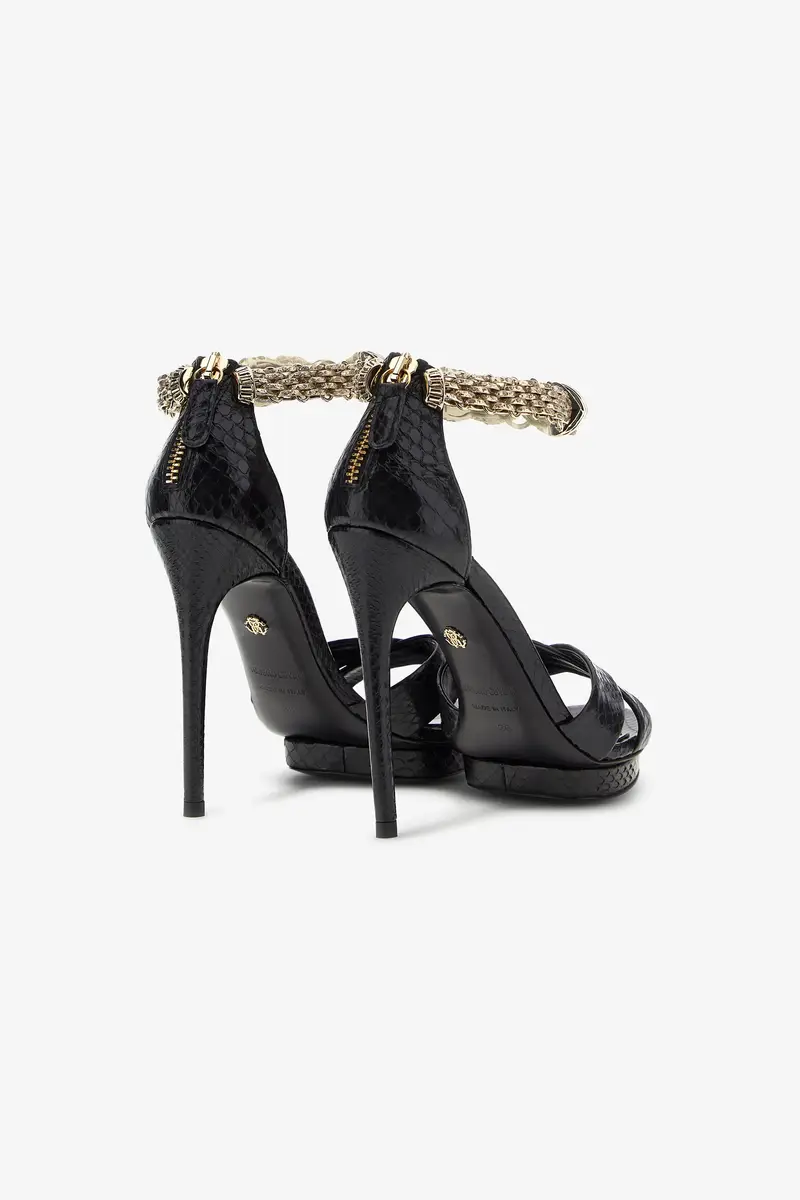 Roberto Cavalli Panther-head high-heel sandals | Thumbnail 3