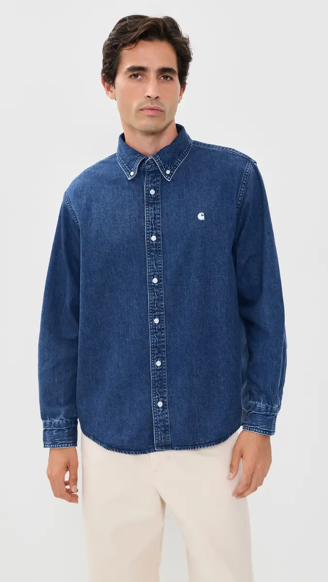 Carhartt WIP Lucas Denim Shirt | Thumbnail 2