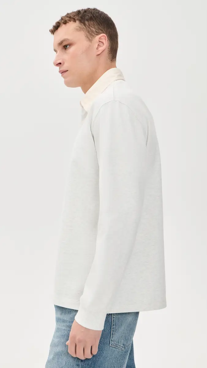 Madewell Long Sleeve Polo | Thumbnail 4 Madewell Long Sleeve Polo | Thumbnail 4