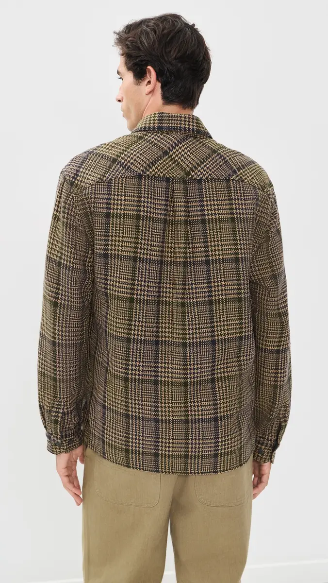 Barbour Millom Relaxed Houndstooth Shirt | Thumbnail 4 Barbour Millom Relaxed Houndstooth Shirt | Thumbnail 4