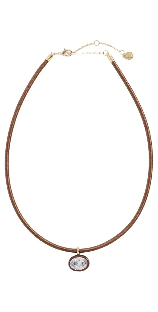 BaubleBar Lindsey Crystal Collar Necklace