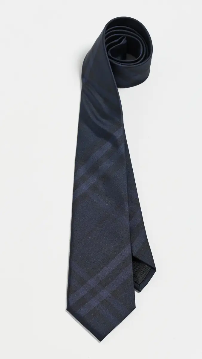 Burberry Manston Check Silk Tie | Thumbnail 2 Burberry Manston Check Silk Tie | Thumbnail 2