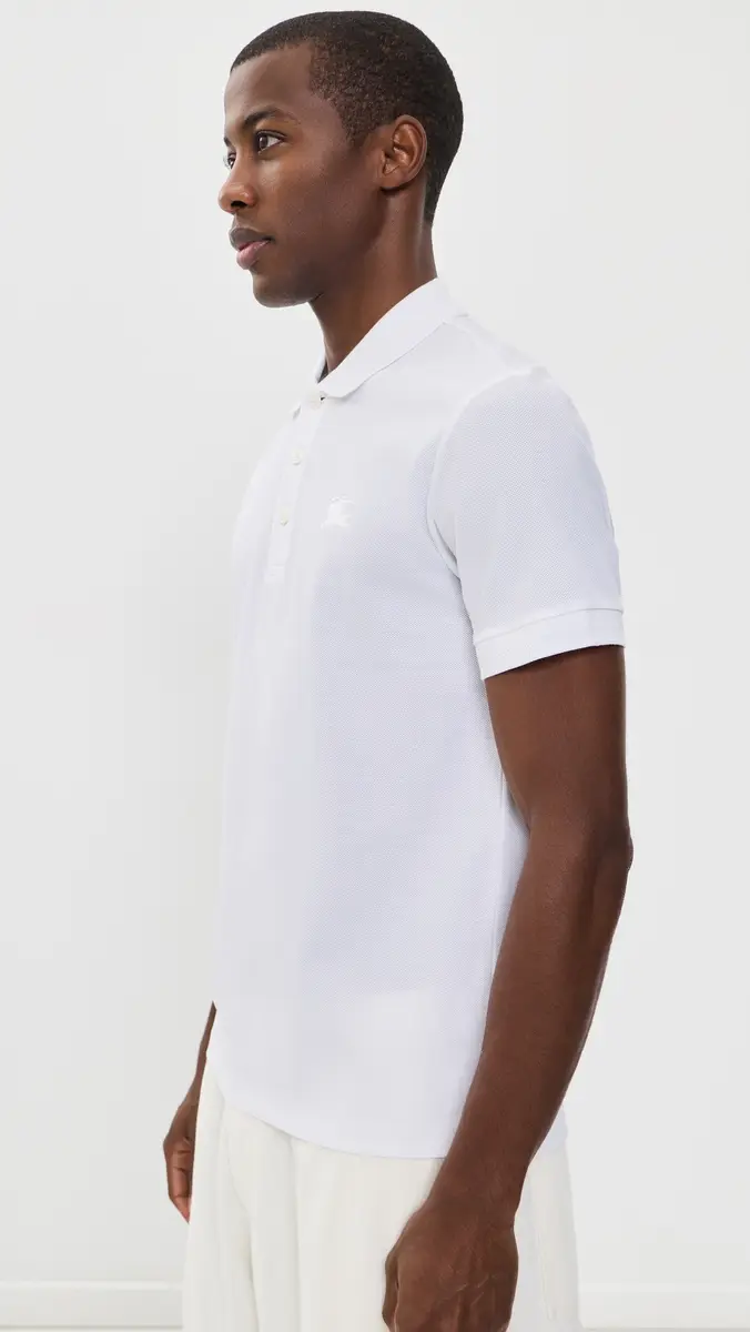 Burberry Eddie Cotton Polo Shirt | Thumbnail 4 Burberry Eddie Cotton Polo Shirt | Thumbnail 4