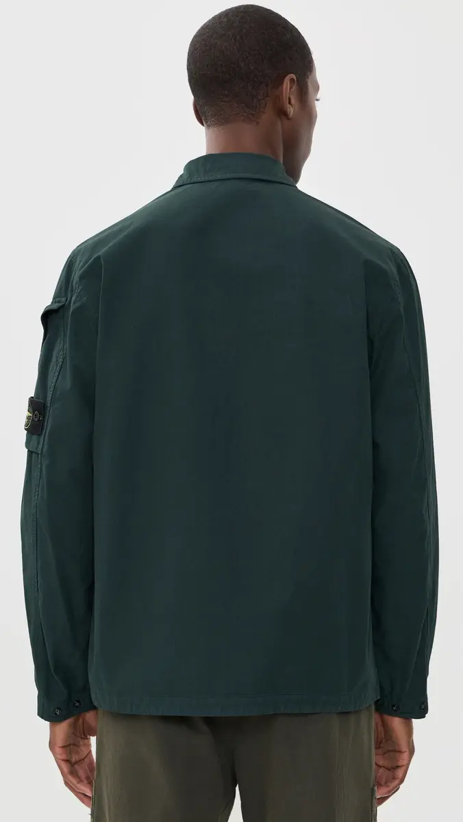 Stone Island Zip Overshirt | Thumbnail 3 Stone Island Zip Overshirt | Thumbnail 3