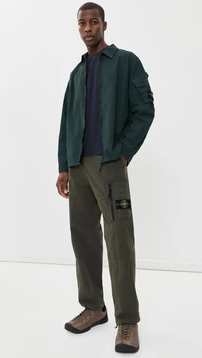 Stone Island Zip Overshirt | Thumbnail 5 Stone Island Zip Overshirt | Thumbnail 5