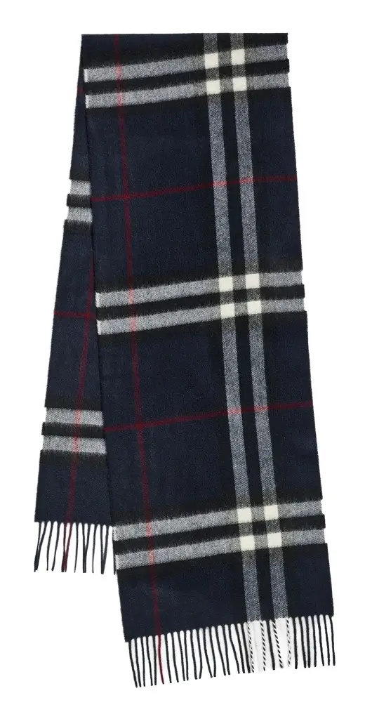 Burberry Giant Check Cashmere Scarf | Image 1 Burberry Giant Check Cashmere Scarf | Image 1