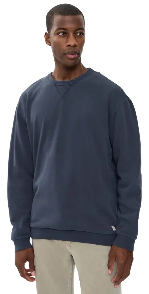 Marine Layer Relaxed Cloud 9 Fleece Crewneck | Image 1 Marine Layer Relaxed Cloud 9 Fleece Crewneck | Image 1