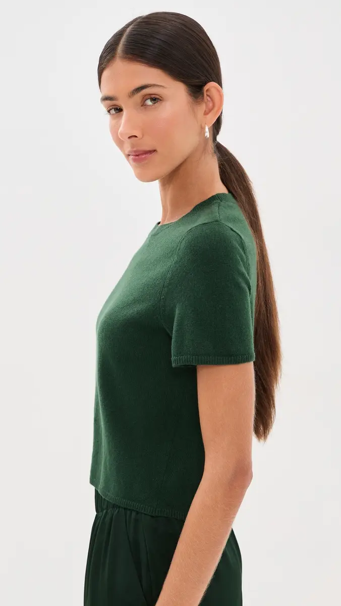 Sablyn Charleston Relaxed Cashmere Crew Neck Tee | Thumbnail 5