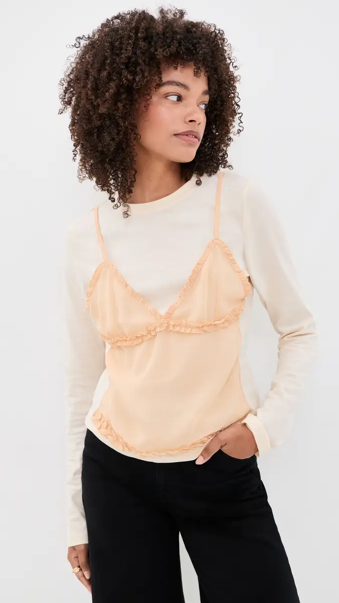 Ulla Johnson Freda Long Sleeve Cotton Top | Thumbnail 2 Ulla Johnson Freda Long Sleeve Cotton Top | Thumbnail 2