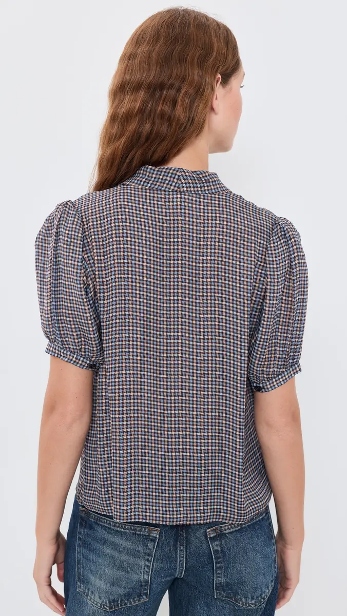 Frame The Sonnet Silk Blouse | Thumbnail 3 Frame The Sonnet Silk Blouse | Thumbnail 3