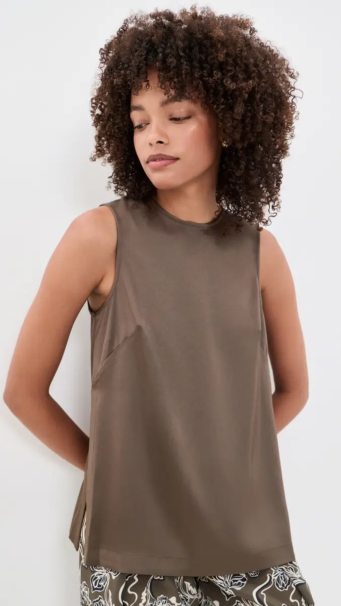 La Ligne Satin Maxime Top | Thumbnail 2 La Ligne Satin Maxime Top | Thumbnail 2