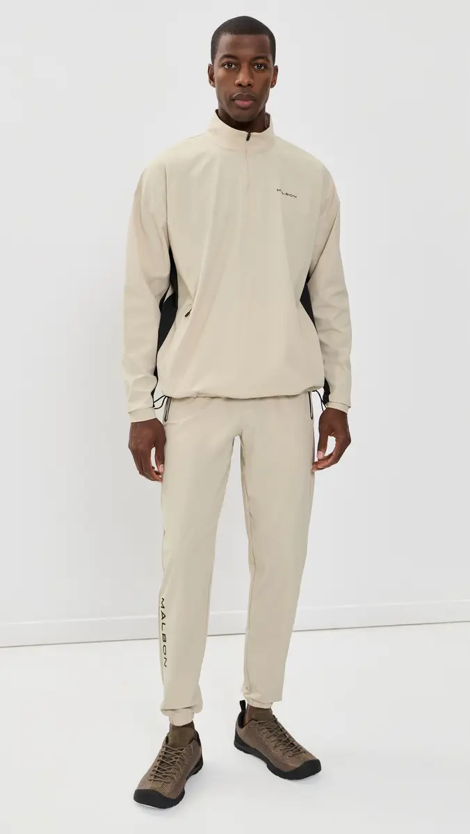 Malbon Performance Quarter Zip Shell Pullover | Thumbnail 5 Malbon Performance Quarter Zip Shell Pullover | Thumbnail 5