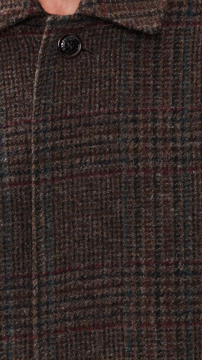 Barbour Lorden Check Wool Overcoat | Thumbnail 6 Barbour Lorden Check Wool Overcoat | Thumbnail 6