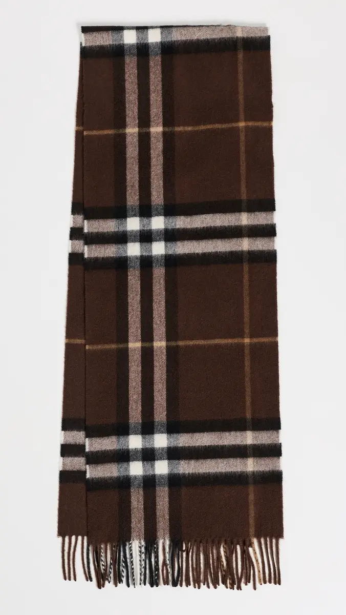 Burberry Giant Check Cashmere Scarf | Thumbnail 2 Burberry Giant Check Cashmere Scarf | Thumbnail 2
