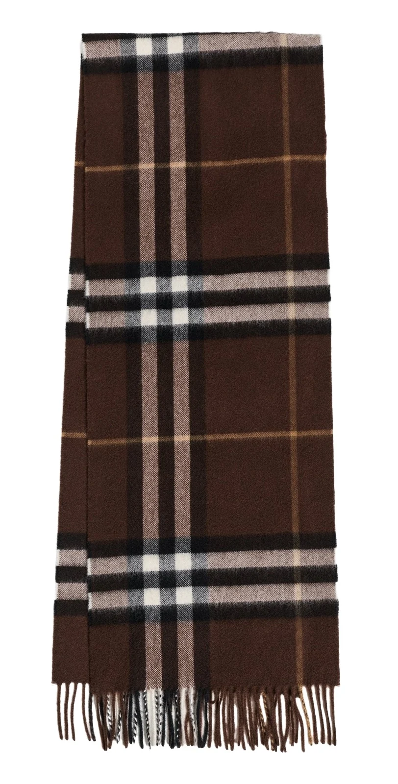 Burberry Giant Check Cashmere Scarf