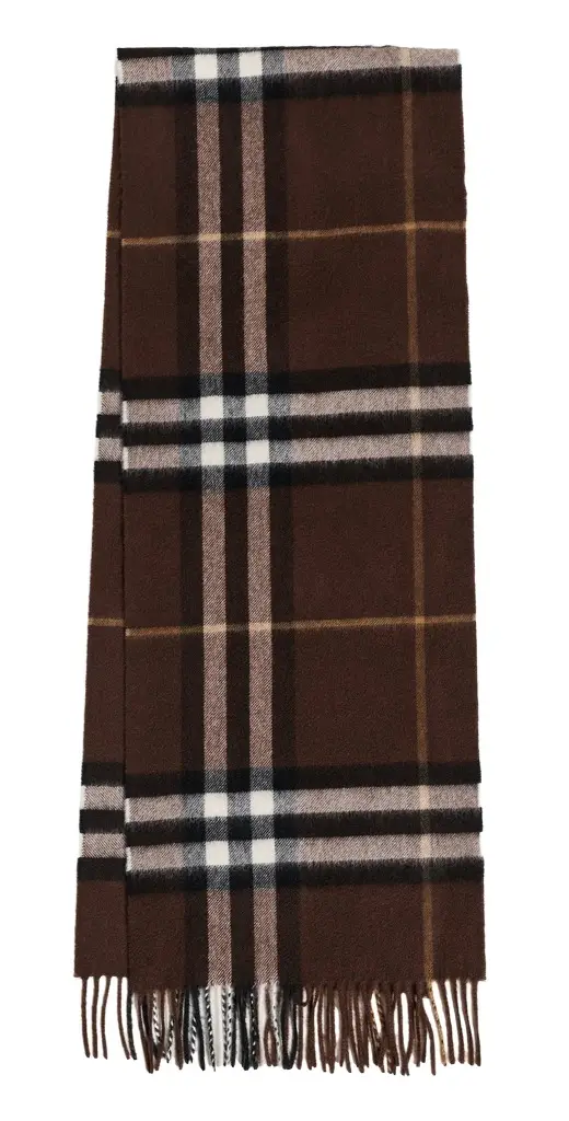 Burberry Giant Check Cashmere Scarf | Image 1 Burberry Giant Check Cashmere Scarf | Image 1