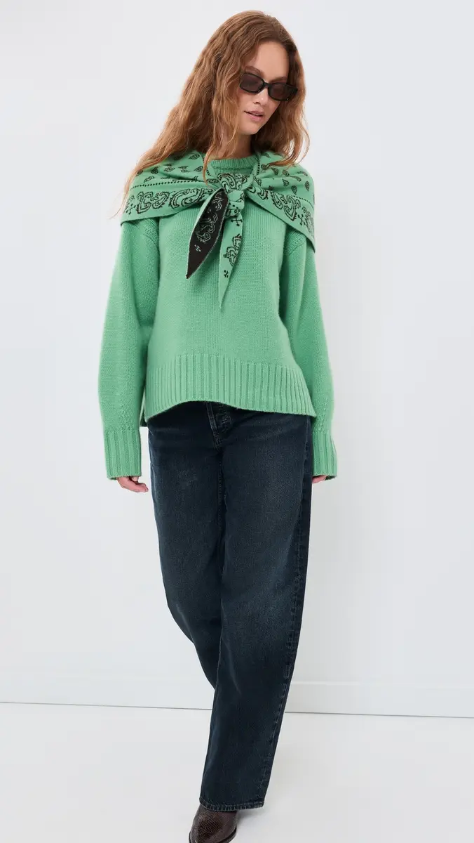 Guest In Residence Cozy Crew Cashmere Pullover | Thumbnail 2 Guest In Residence Cozy Crew Cashmere Pullover | Thumbnail 2