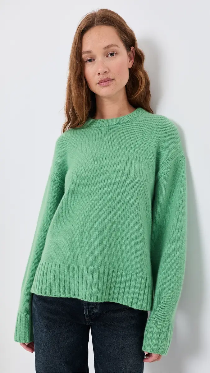 Guest In Residence Cozy Crew Cashmere Pullover | Thumbnail 3 Guest In Residence Cozy Crew Cashmere Pullover | Thumbnail 3